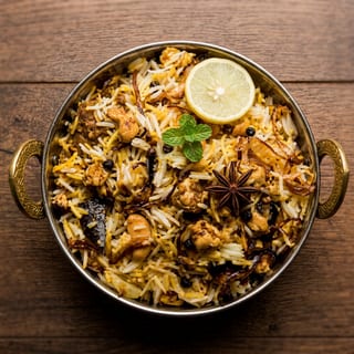 Hyd Goat Dum Biryani (Bone - In)