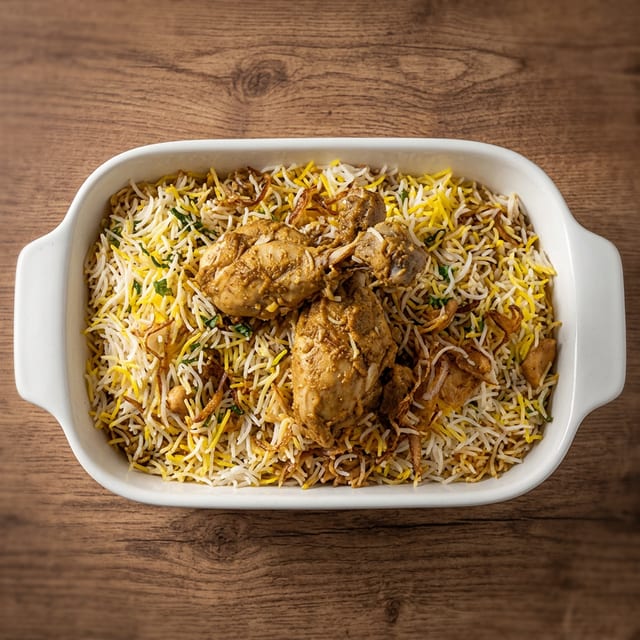 Chicken 65 Biryani Bucket Combo.
